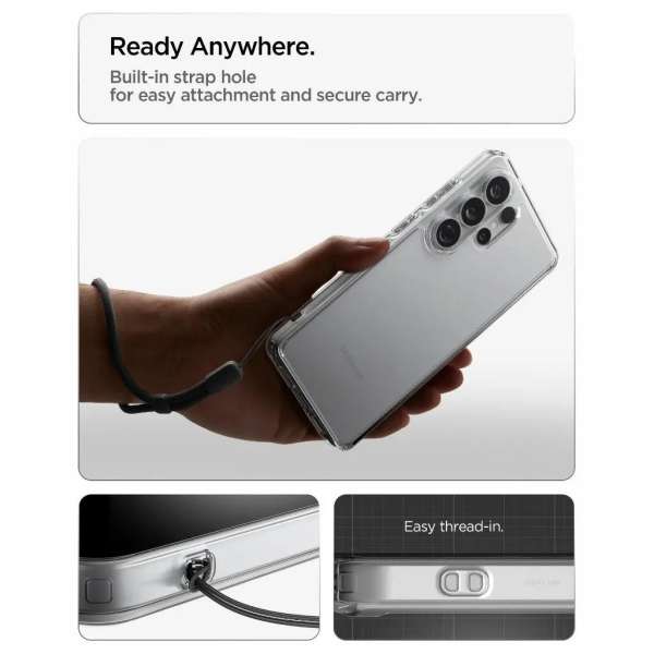 Spigen Ultra Hybrid case for Samsung Galaxy S26 Ultra Crystal Clear