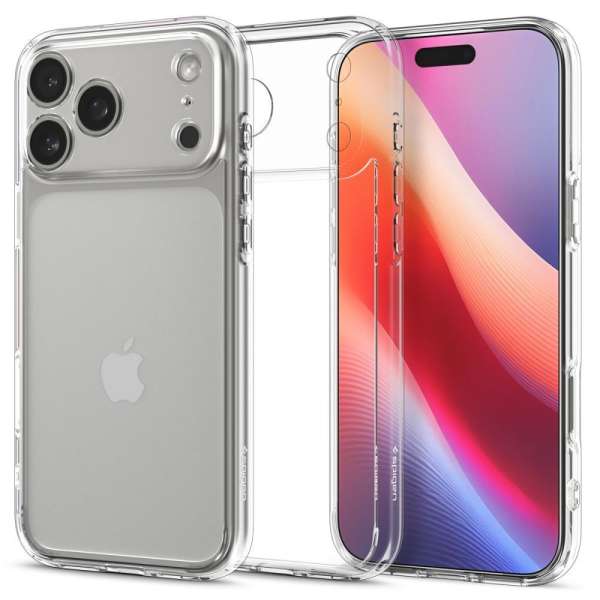 Spigen Ultra Hybrid case for iPhone 17 Pro Max Crystal Clear