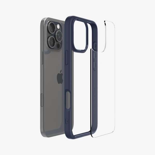 Spigen Ultra Hybrid iPhone 16 Pro Navy Blue