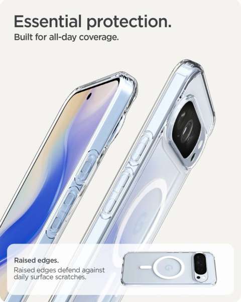 Spigen Ultra Hybrid MagSafe case for Google Pixel 10 Pro XL Clear White