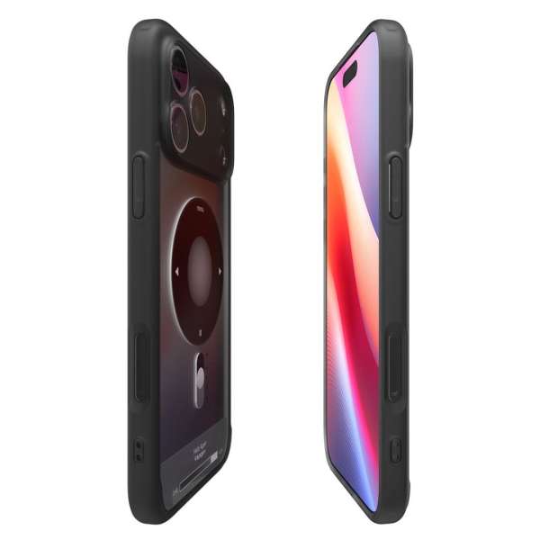 Spigen Ultra Hybrid MagSafe case for iPhone 17 Pro Classic Black