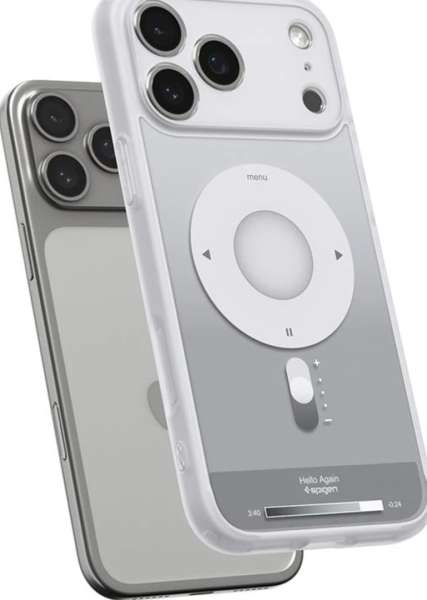 Spigen Ultra Hybrid MagSafe case for iPhone 17 Pro Classic Silver