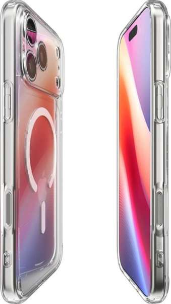 Spigen Ultra Hybrid MagSafe case for iPhone 17 Pro Clear White