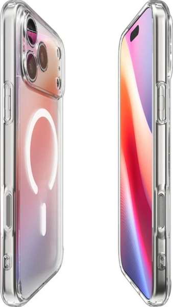 Spigen Ultra Hybrid MagSafe case for iPhone 17 Pro Frost White