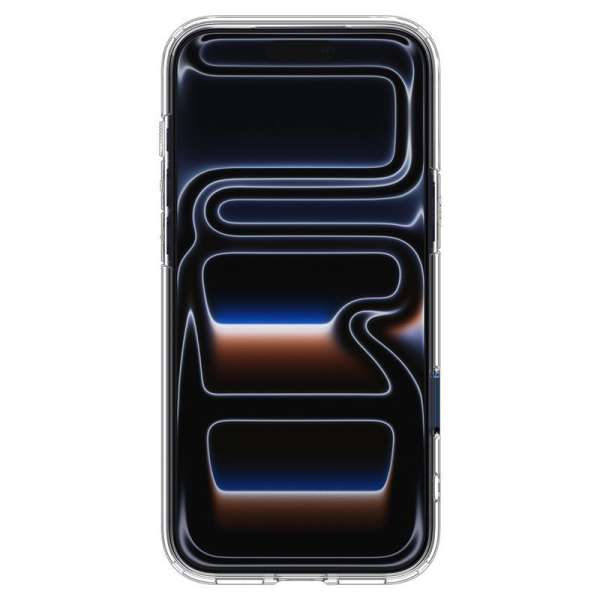 Spigen Ultra Hybrid MagSafe case for iPhone 17 Pro Max Clear Deep Blue