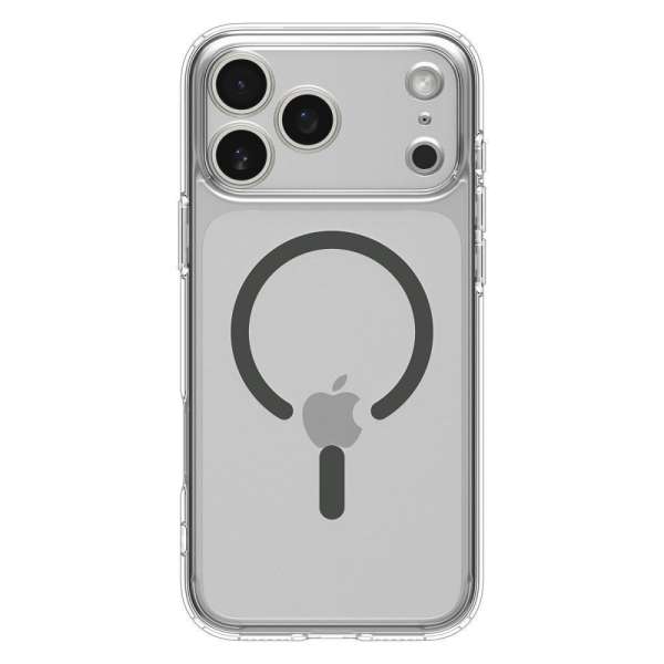 Spigen Ultra Hybrid MagSafe case for iPhone 17 Pro Max Clear Graphite