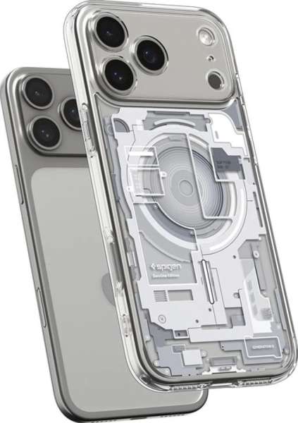 Spigen Ultra Hybrid MagSafe case for iPhone 17 Pro Max Zero One White