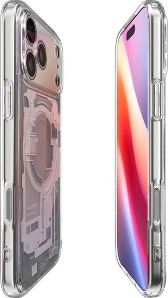 Spigen Ultra Hybrid MagSafe case for iPhone 17 Pro Max Zero One White