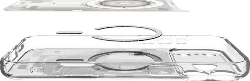 Spigen Ultra Hybrid MagSafe case for iPhone 17 Pro Max Zero One White