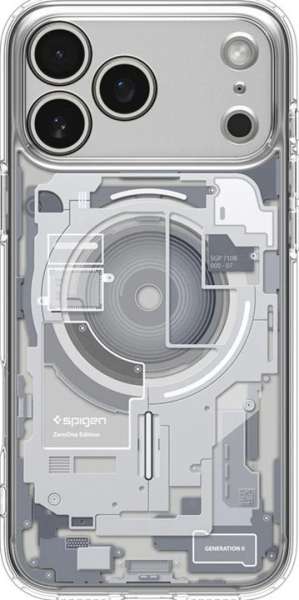Spigen Ultra Hybrid MagSafe case for iPhone 17 Pro Zero One White