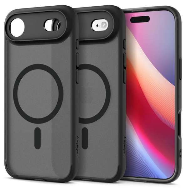 Spigen Ultra Hybrid MagSafe case for iPhone Air Frost Black
