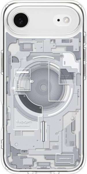 Spigen Ultra Hybrid MagSafe case for iPhone Air Zero One White