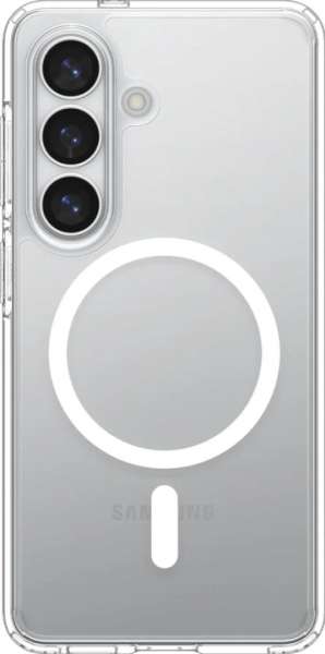 Spigen Ultra Hybrid MagSafe case for Samsung Galaxy S26+ Clear White
