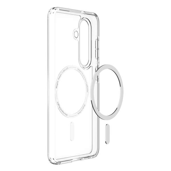 Spigen Ultra Hybrid MagSafe case for Samsung Galaxy S26 Clear White