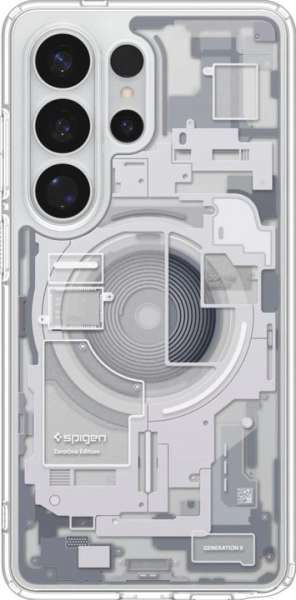 Spigen Ultra Hybrid MagSafe case for Samsung Galaxy S26 Ultra Zero One White