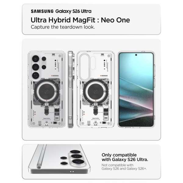 Spigen Ultra Hybrid MagSafe case Samsung Galaxy S26 Ultra Neo One