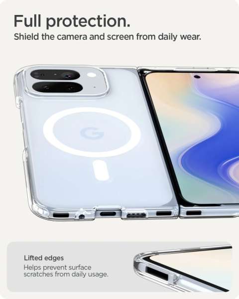 Spigen Ultra Hybrid MagSafe for Google Pixel 10 Pro Fold Clear White