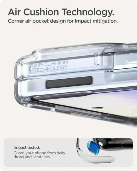 Spigen Ultra Hybrid MagSafe for Google Pixel 10 Pro Fold Clear White