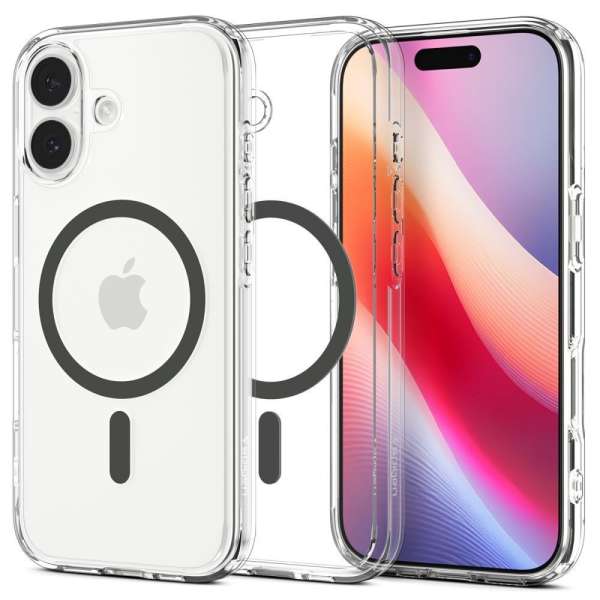 Spigen Ultra Hybrid MagSafe for iPhone 17 Clear Graphite