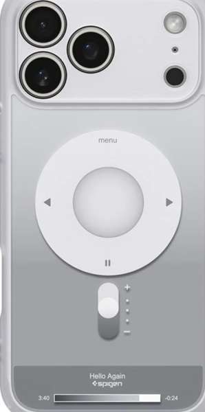 Spigen Ultra Hybrid MagSafe case for iPhone 17 Pro Max Classic Silver