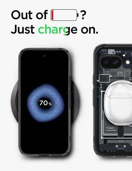 Spigen Ultra Hybrid MagSafe Google Pixel 9a Zero One Black