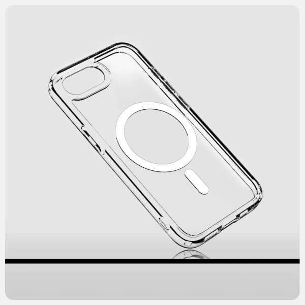 Spigen Ultra Hybrid MagSafe iPhone 16e Clear Carboon Fiber