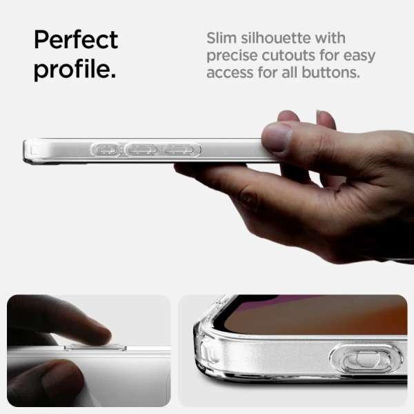 Spigen Ultra Hybrid MagSafe iPhone 16e Clear Carboon Fiber