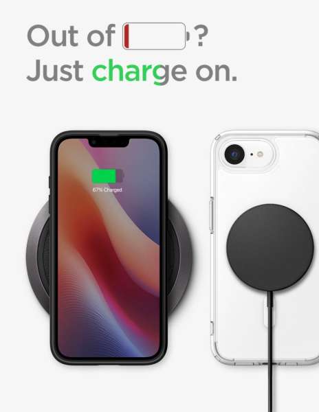 Spigen Ultra Hybrid MagSafe iPhone 16e Clear White