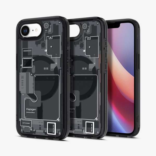 Spigen Ultra Hybrid MagSafe iPhone 16e Zero One Black
