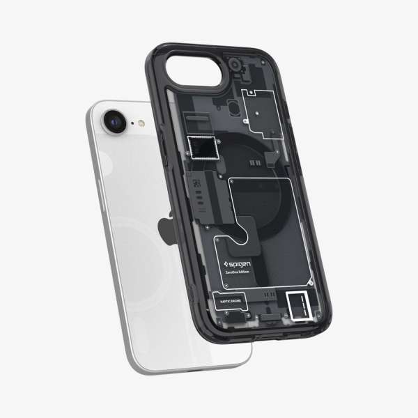 Spigen Ultra Hybrid MagSafe iPhone 16e Zero One Black