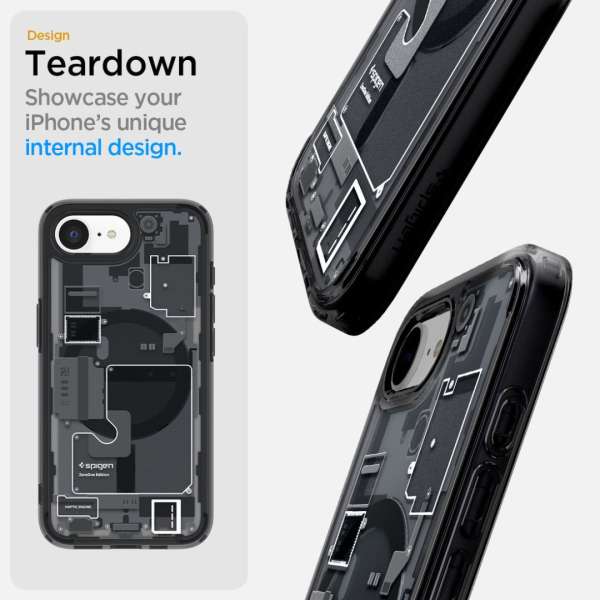Spigen Ultra Hybrid MagSafe iPhone 16e Zero One Black