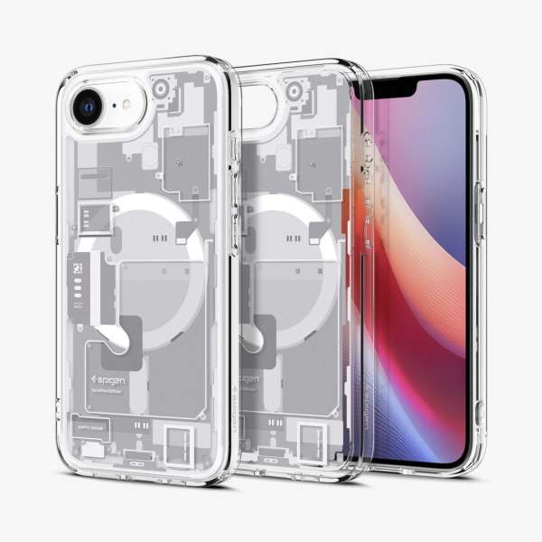 Spigen Ultra Hybrid MagSafe iPhone 16e Zero One White