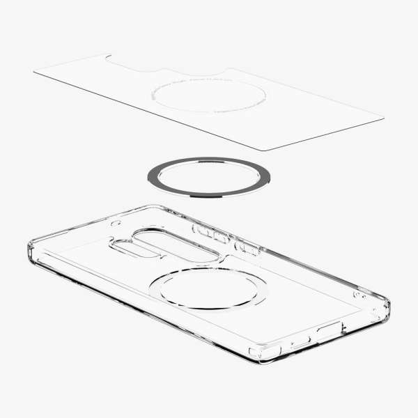 Spigen Ultra Hybrid MagSafe Samsung Galaxy S25 Clear White