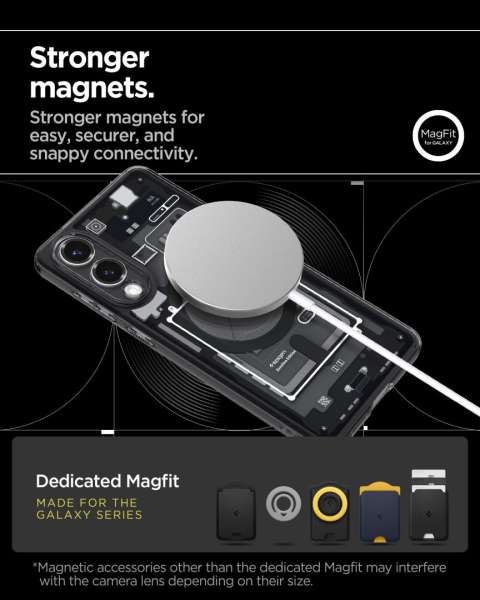 Spigen Ultra Hybrid MagSafe Samsung Galaxy S25 Edge Zero One Black