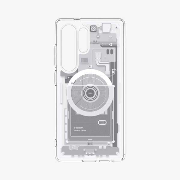 Spigen Ultra Hybrid MagSafe Samsung Galaxy S25 Ultra Zero One White