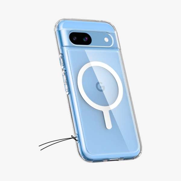 Spigen Ultra Hybrid OneTap Metal Ring MagSafe Google Pixel 8a White