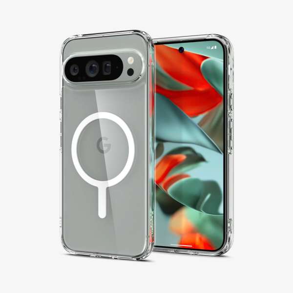 Spigen Ultra Hybrid OneTap Metal Ring MagSafe Google Pixel 9 Pro XL White