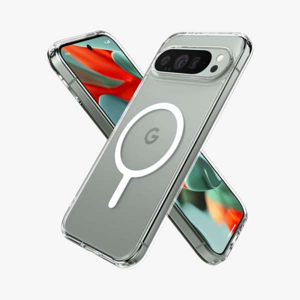 Spigen Ultra Hybrid OneTap Metal Ring MagSafe Google Pixel 9 Pro XL White