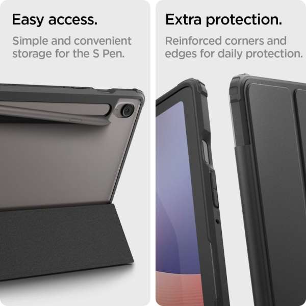 Spigen Ultra Hybrid Pro for Samsung Galaxy Tab S10 FE Black