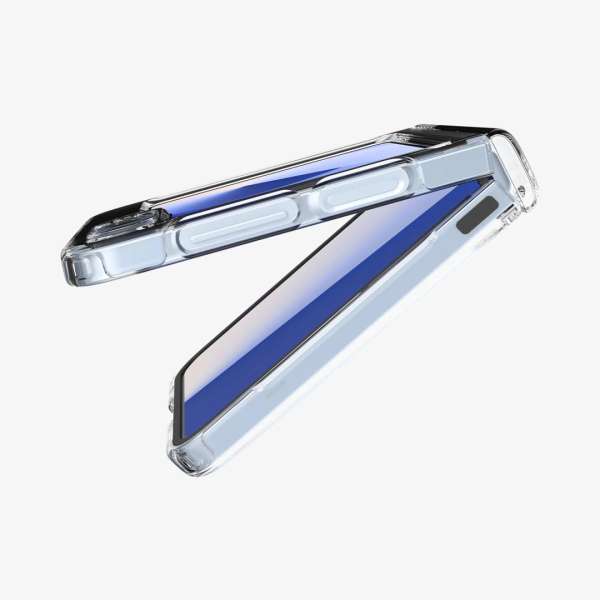 Spigen Ultra Hybrid Pro MagSafe case for Samsung Galaxy Z Flip7 FE/Flip 6 Clear White