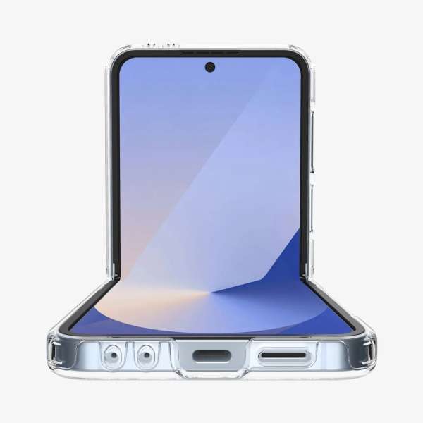 Spigen Ultra Hybrid Pro MagSafe case for Samsung Galaxy Z Flip7 FE/Flip 6 Clear White