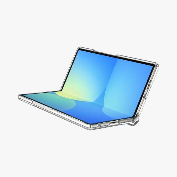 Spigen Ultra Hybrid Pro MagSafe case for Samsung Galaxy Z Fold7 Clear White