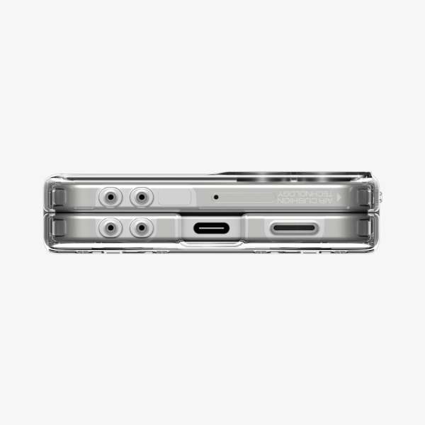 Spigen Ultra Hybrid Pro MagSafe for Samsung Galaxy Z Flip7 Clear White