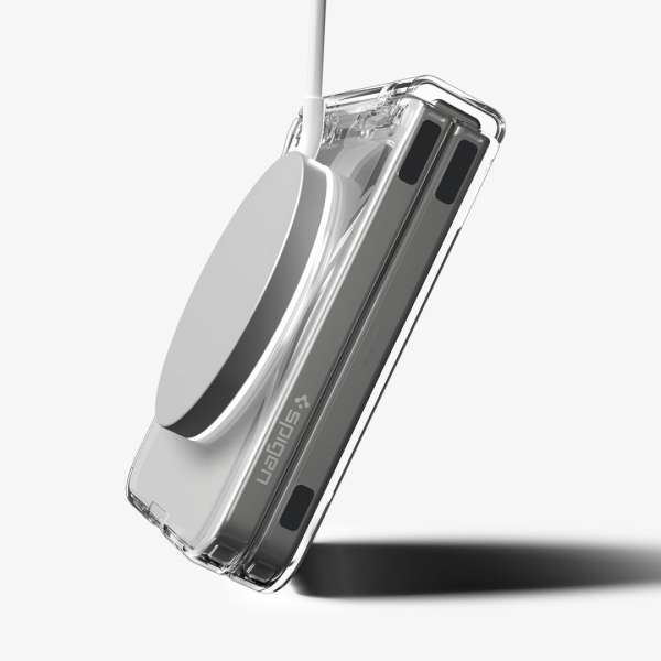 Spigen Ultra Hybrid Pro MagSafe for Samsung Galaxy Z Flip7 Clear White