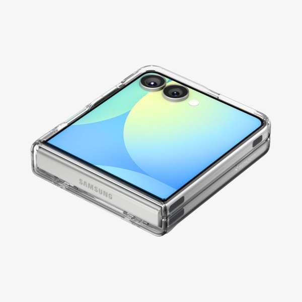 Spigen Ultra Hybrid Pro MagSafe for Samsung Galaxy Z Flip7 Clear White