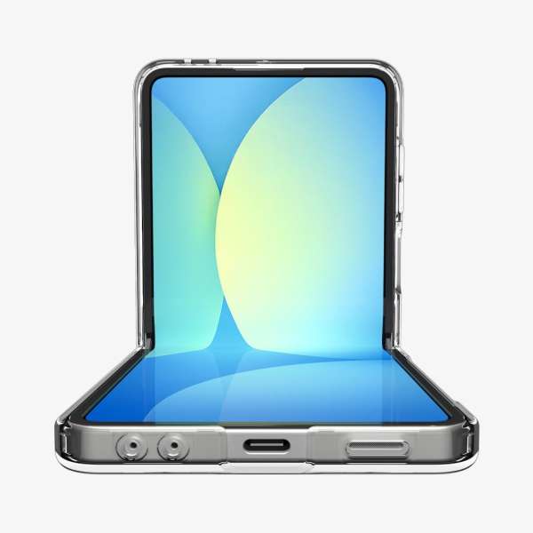 Spigen Ultra Hybrid Pro MagSafe for Samsung Galaxy Z Flip7 Clear White