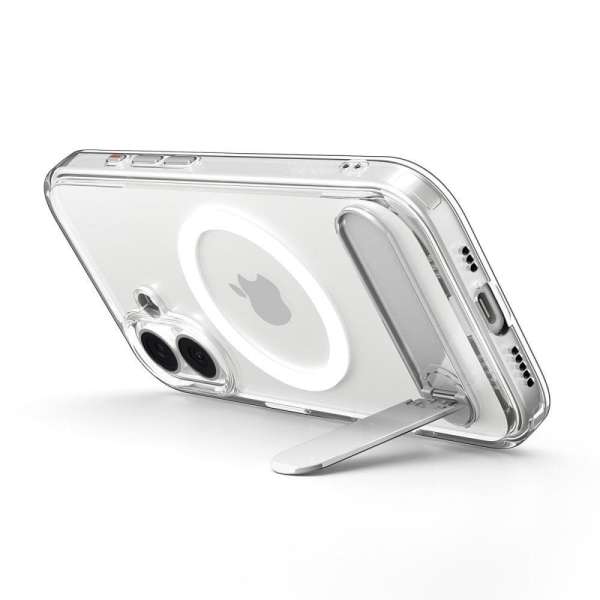 Spigen Ultra Hybrid S MagSafe case for iPhone 17 Clear White