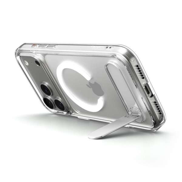 Spigen Ultra Hybrid S MagSafe case for iPhone 17 Pro Clear White