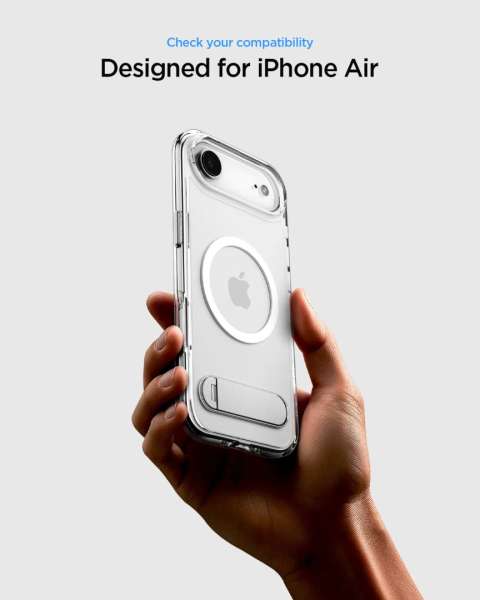 Spigen Ultra Hybrid S MagSafe case for iPhone Air Clear White