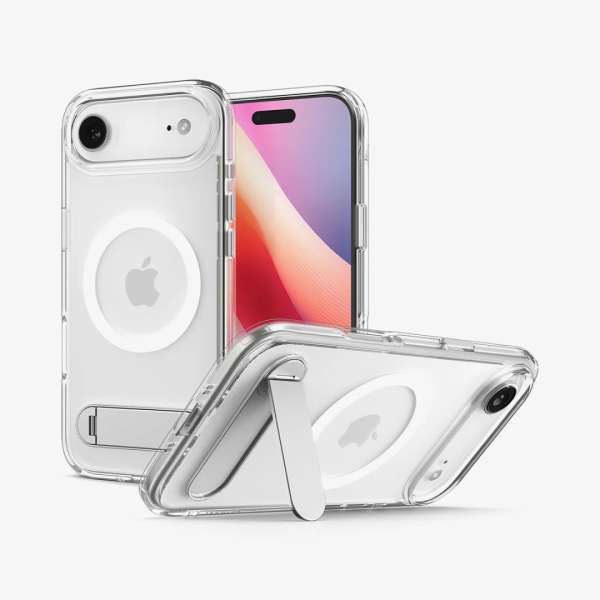 Spigen Ultra Hybrid S MagSafe case for iPhone Air Clear White